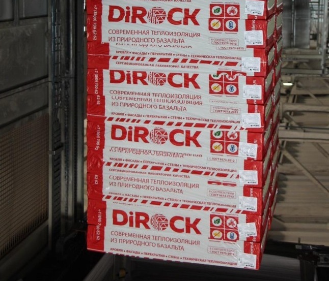 Базальтовый утеплителЬ dIROCK фасад 100