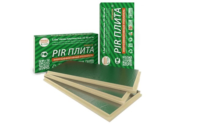 УТЕПЛИТЕЛЬ PIR-Плита фольга/фольга