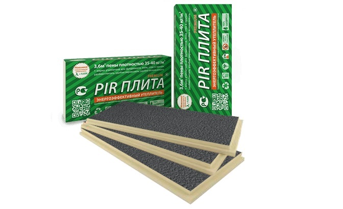 УТЕПЛИТЕЛЬ PIR-Плита с противопожарной облицовкой PATRIX на основе графита