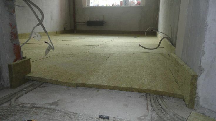 Базальтовый утеплитель Dirock флор оптима 110