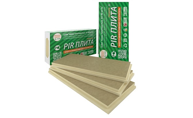 УТЕПЛИТЕЛЬ PIR-Плита Бумага/Бумага