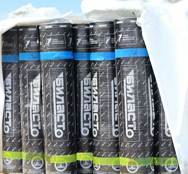 Битумно-полимерный гидроизоляционный наплавляемый кровельный материал биласт техно бизнес