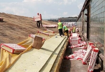 базальтовый утеплитель для кровли  dIROCK руф н 115